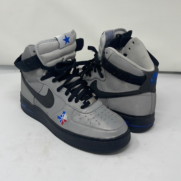βΉπ½π Super Rare Vintage 2010 Dallas All Star Game Nike Air Force One Sz 9 AF1 - Picture 3 of 14